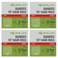 Korum Banded Barbed Hair Rigs